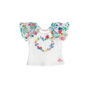 Colorfully baby girl cotton top 1