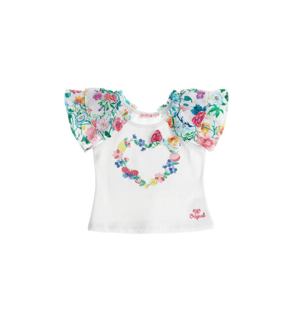 Colorfully baby girl cotton top 1