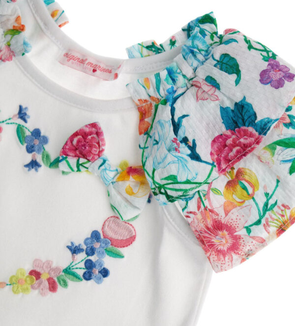 Colorfully baby girl cotton top 1 – Image 2