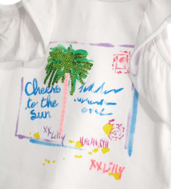 Colorfully baby girl t-shirt 1 – Image 6