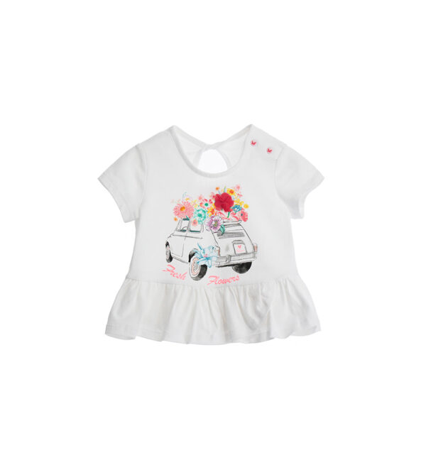 Colorfully baby girl short sleeve t-shirt 19 – Image 5