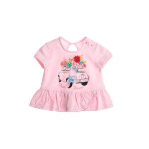 Colorfully baby girl short sleeve t-shirt 19