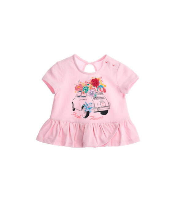 Colorfully baby girl short sleeve t-shirt 19