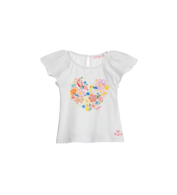 Colorfully baby girl short sleeve t-shirt 34