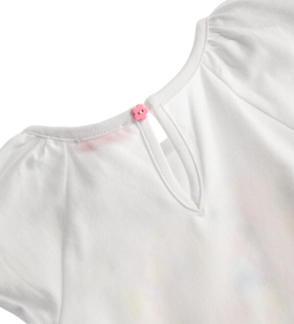Colorfully baby girl short sleeve t-shirt 34 – Image 2