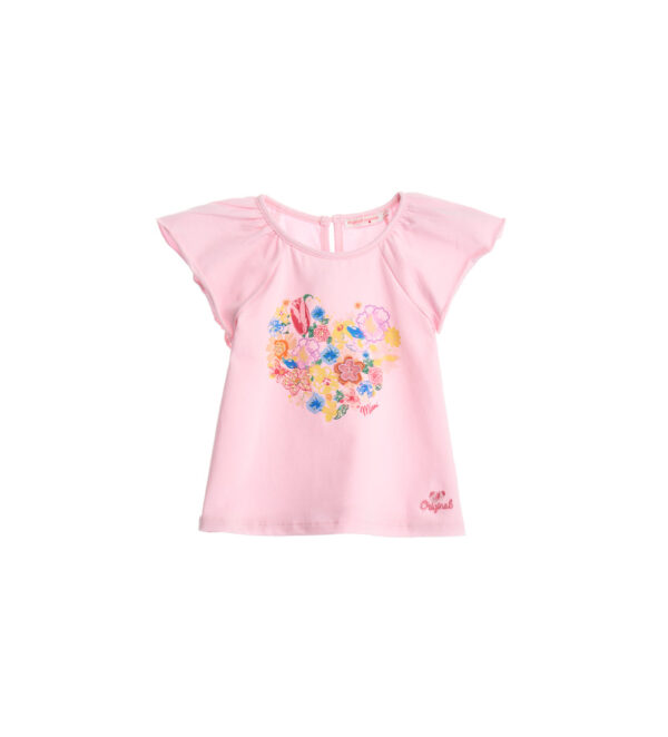 Colorfully baby girl short sleeve t-shirt 34 – Image 5