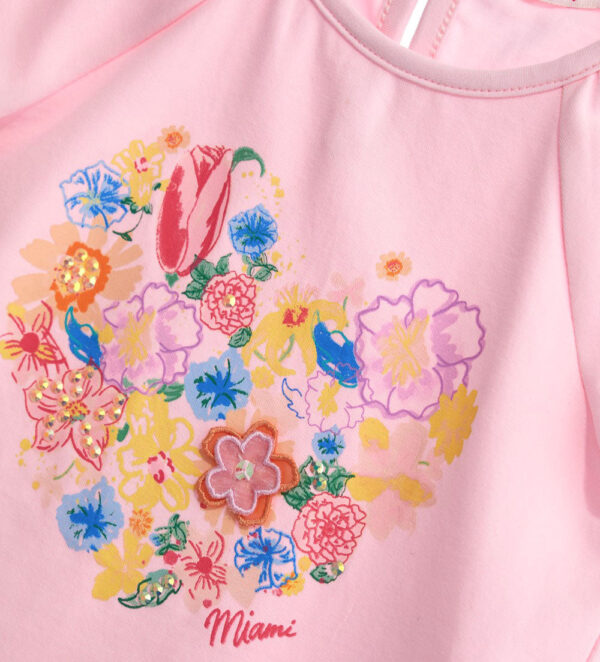 Colorfully baby girl short sleeve t-shirt 34 – Image 8