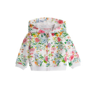 Colorfully baby girl sweatshirt with print