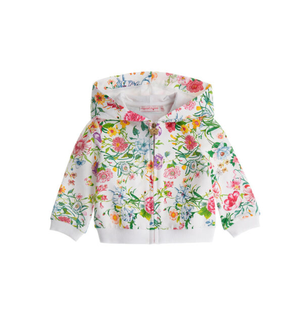 Colorfully baby girl sweatshirt with print