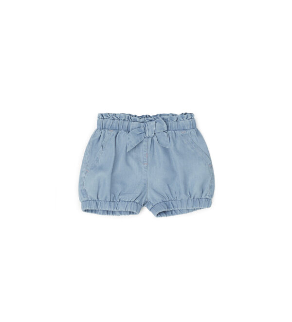 Colorfully baby girl denim bermuda shorts 3