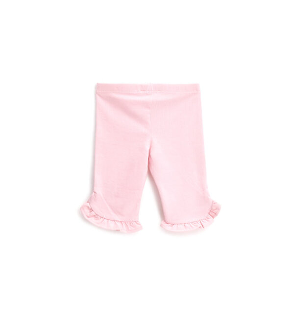 Colorfully baby girl leggings with ruffles – Image 5