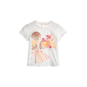 Peach sunrise baby girl t-shirt 10