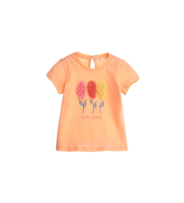 Peach sunrise baby girl t-shirt 10 – Image 4
