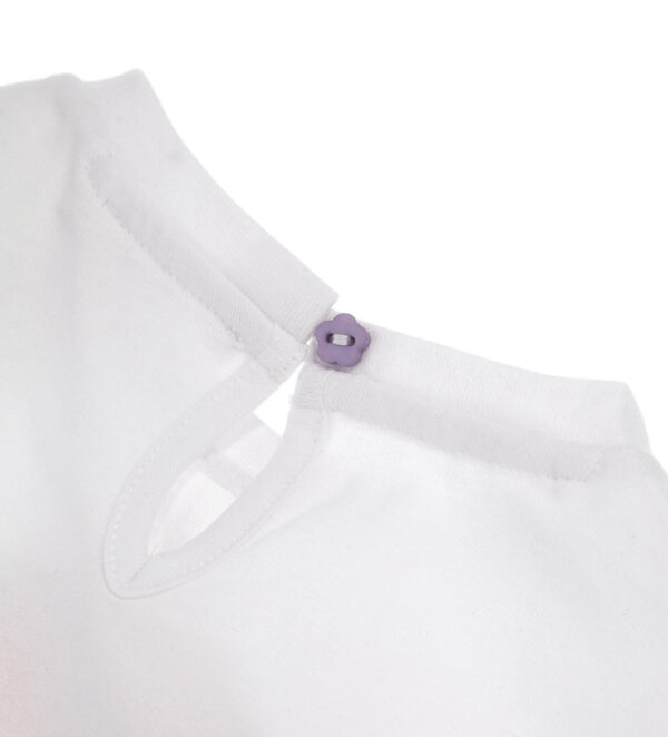 Daisy crazy baby girl t-shirt with ruffles 10 – Image 6