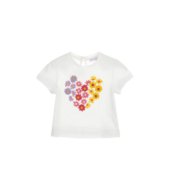 Daisy crazy baby girl short sleeve t-shirt 7