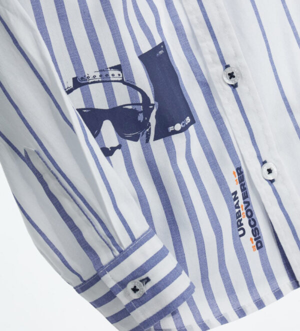 Desert shade boy cotton shirt 1 – Image 3