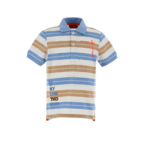 Desert shade boy piquet polo shirt 2