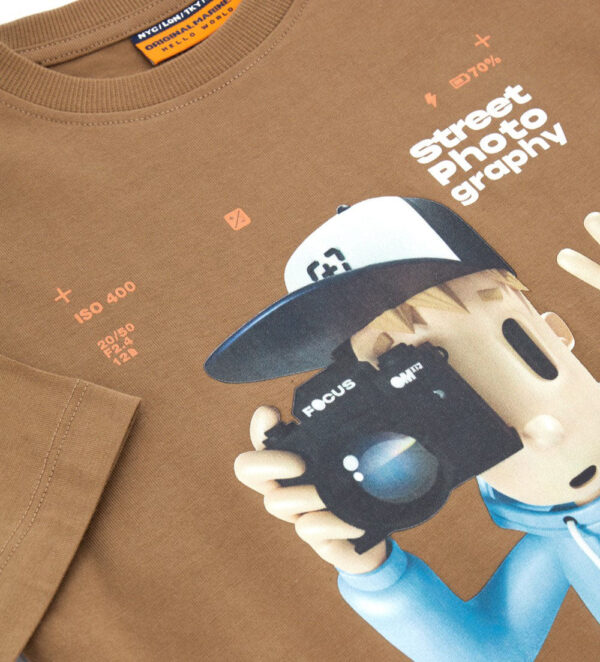 Desert shade boy short sleeve t-shirt 20 – Image 4