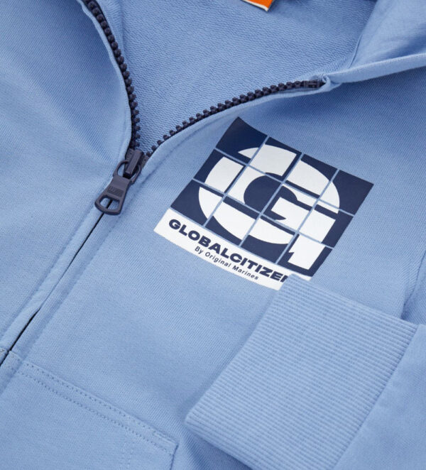 Desert shade boy cotton fleece tracksuit – Image 13