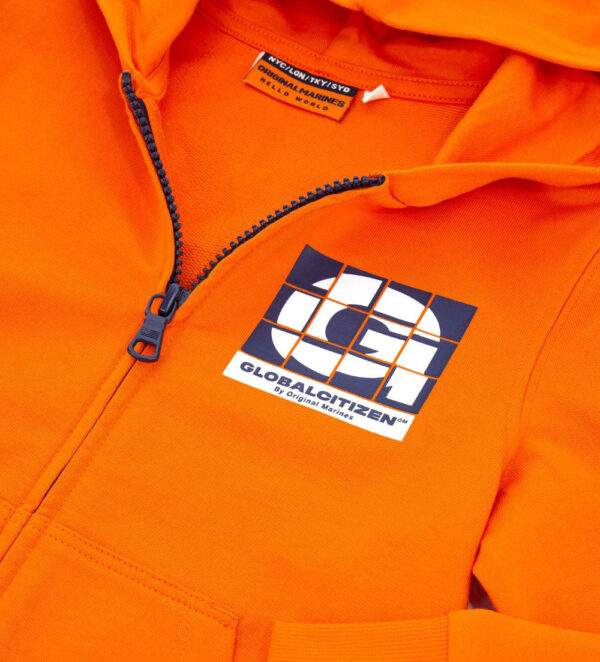 Desert shade boy cotton fleece tracksuit – Image 3