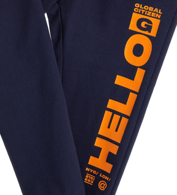 Desert shade boy cotton fleece tracksuit – Image 6