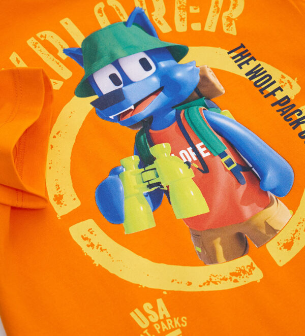Colorful adventures boy short sleeve t-shirt 31 – Image 3