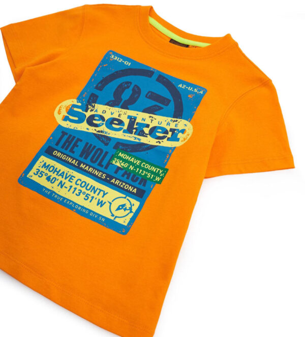 Colorful adventures boy short sleeve t-shirt 46 – Image 8
