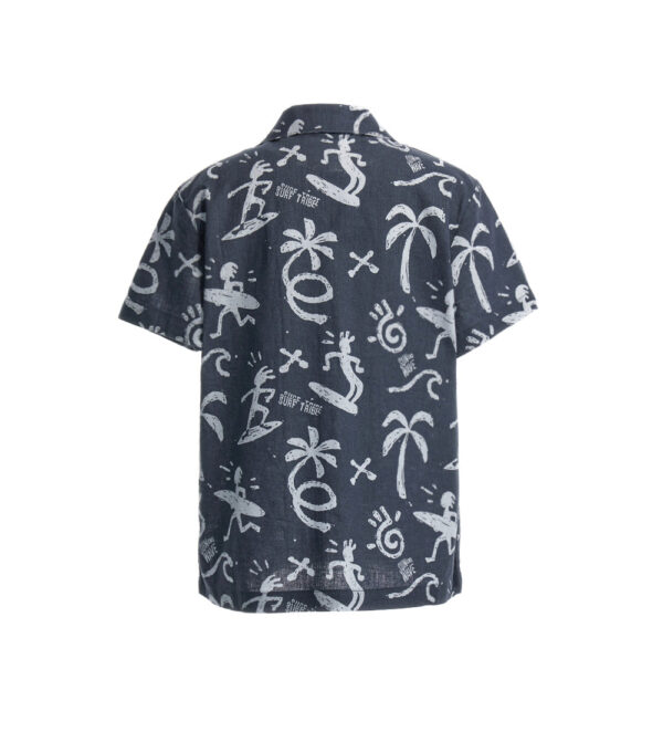 Ethno beach  boy linen-cotton shirt 2 – Image 2