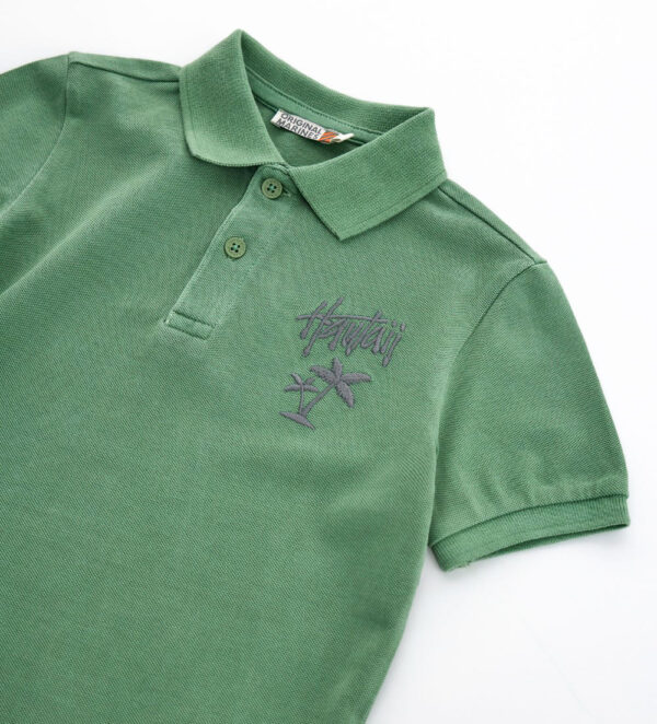 Ethno beach  boy piquet polo shirt 4 – Image 4