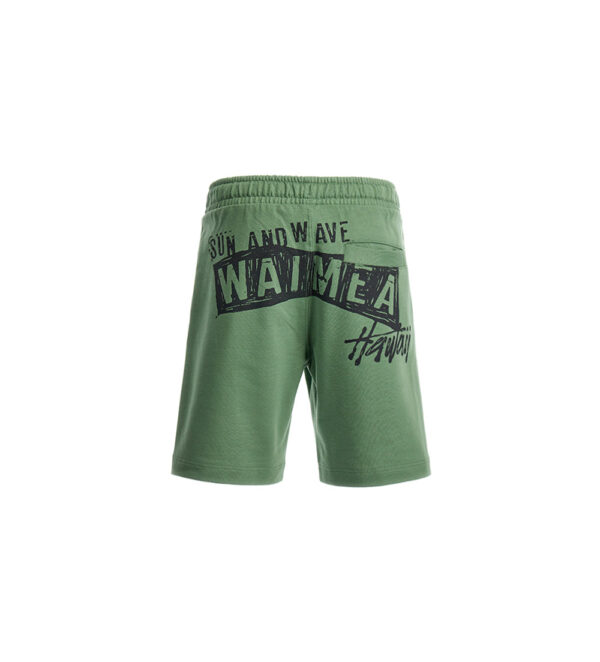 Ethno beach  boy elastic waist bermuda shorts 2 – Image 2