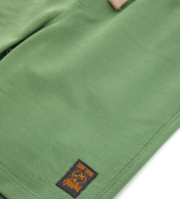 Ethno beach  boy elastic waist bermuda shorts 2 – Image 3