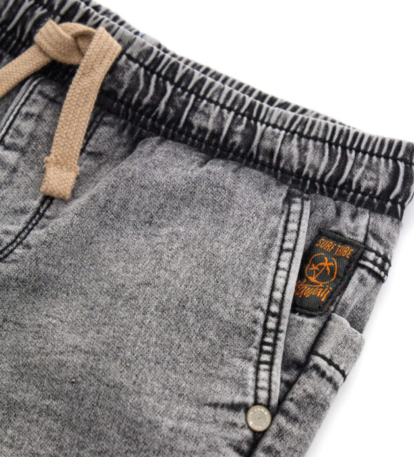 Ethno beach  boy fleece bermuda shorts – Image 3