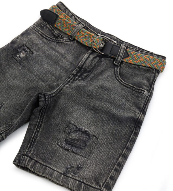 Ethno beach  boy 5 pocket bermuda shorts – Image 5