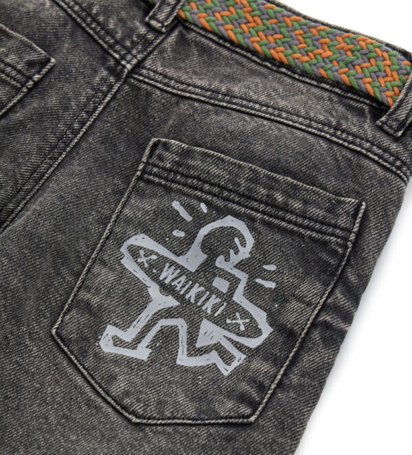 Ethno beach  boy 5 pocket bermuda shorts – Image 3