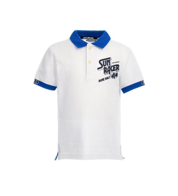 Off road boy piquet polo shirt 5