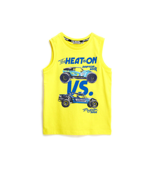 Off road boy cotton tank top 5