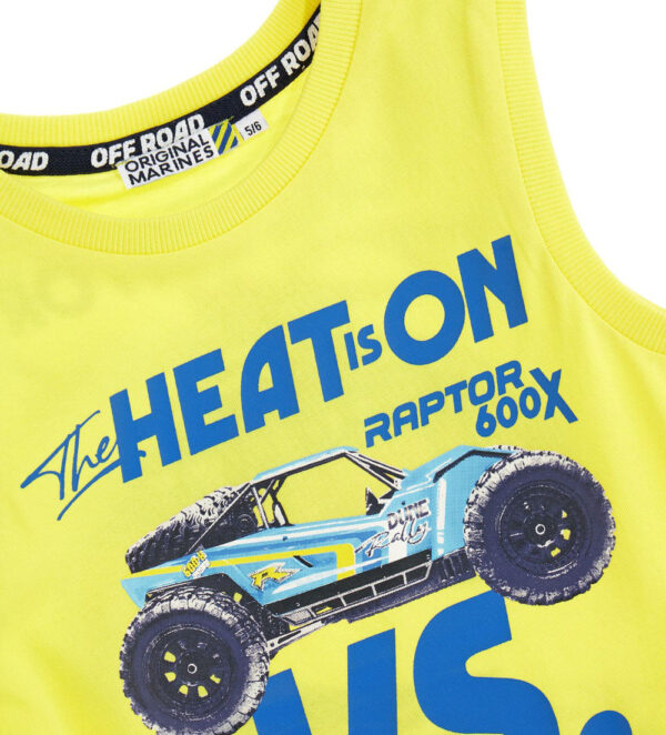 Off road boy cotton tank top 5 – Image 3
