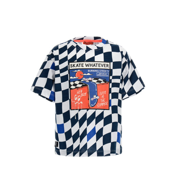 Stay on board boy t-shirt with print 2
