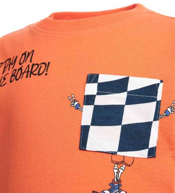 Stay on board boy short sleeve t-shirt 11 – Image 3