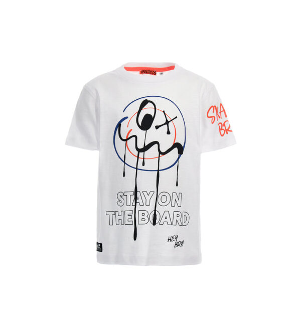 Stay on board boy flame cotton t-shirt 1 – Image 5