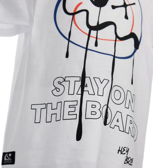 Stay on board boy flame cotton t-shirt 1 – Image 8