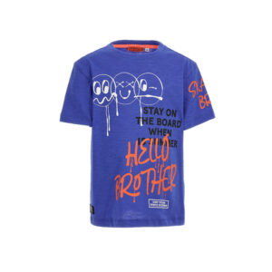 Stay on board boy flame cotton t-shirt 1