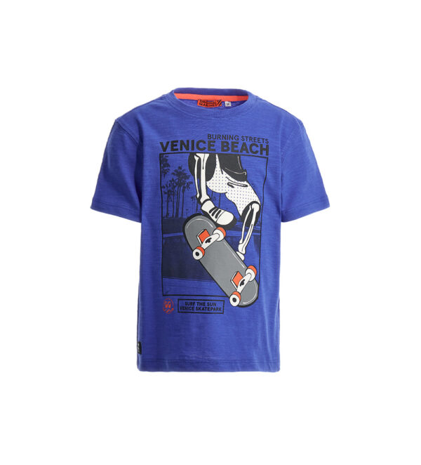Stay on board boy flame cotton t-shirt 2 – Image 4