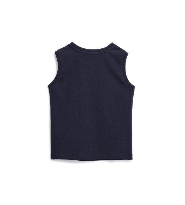 Stay on board boy flame cotton tank top – Image 2