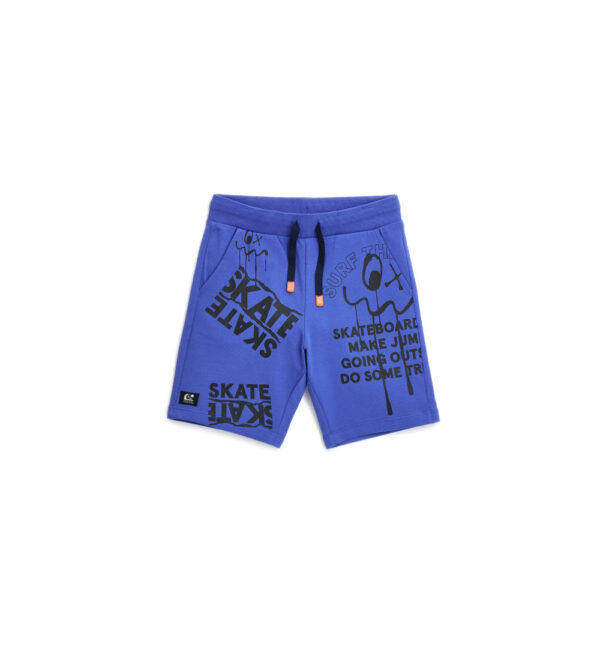 Stay on board boy cotton sweatshirt bermuda 3