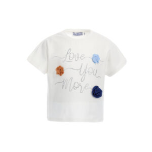 Romantic Day Girl T-Shirt With Flowers