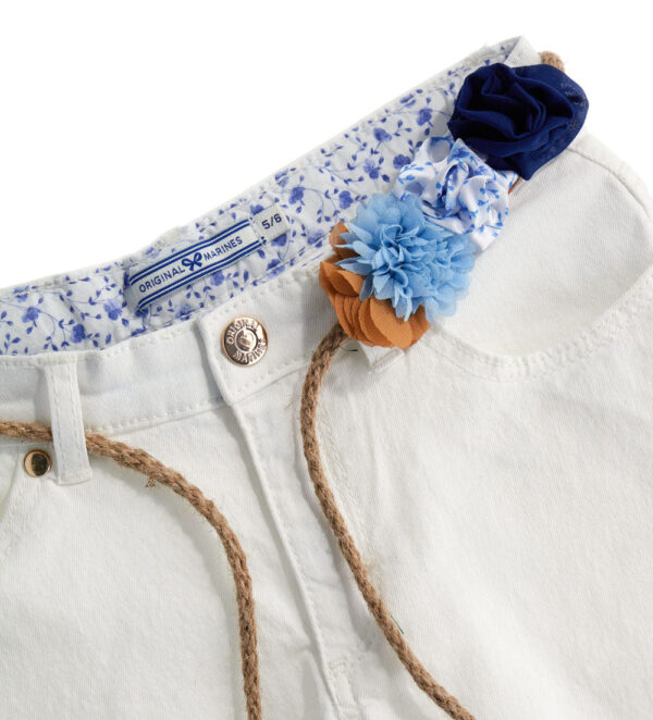 Romantic day girl flared shorts – Image 10