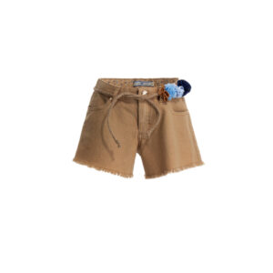 Romantic day girl flared shorts