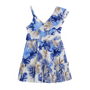 Romantic Day Girl Asymmetric Dress