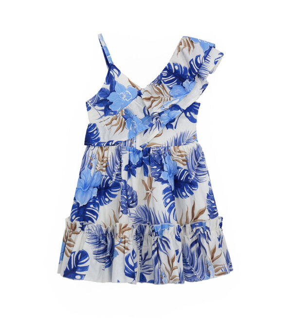 Romantic Day Girl Asymmetric Dress